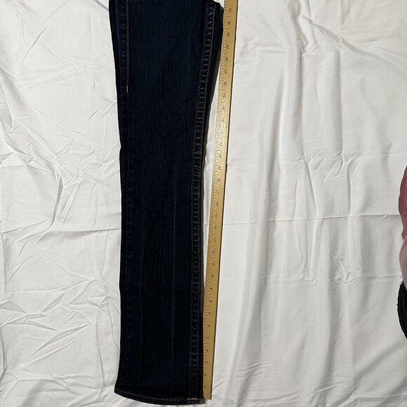 True Religion Women's Dark Wash Skinny Jeans Waist 27 - Picture 6 of 9